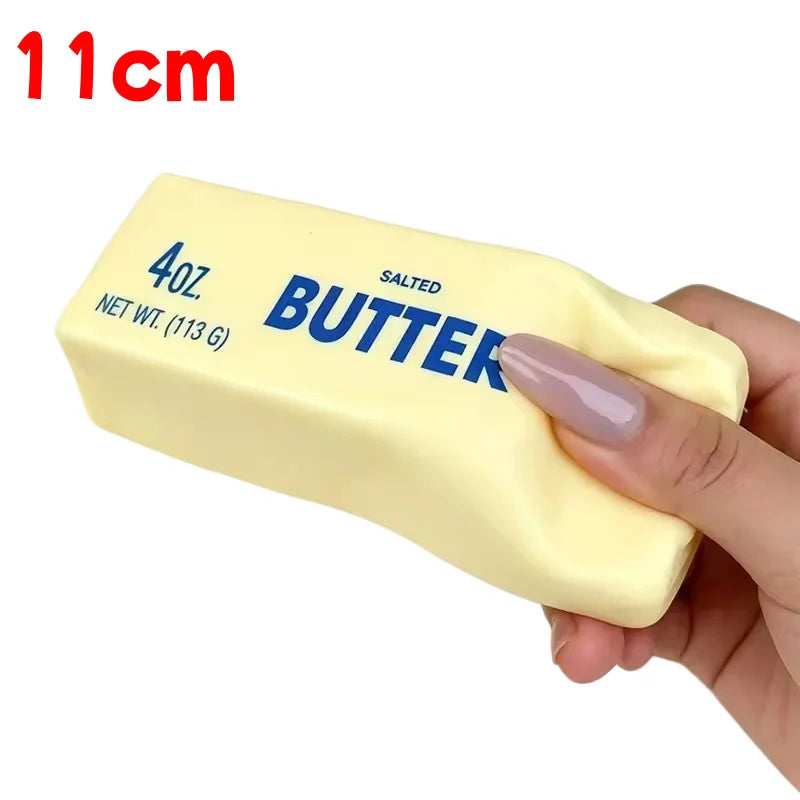 A 11cm Couleur Jouet Anti-Stress Bâton de Beurre Squishy à Rebond Lent