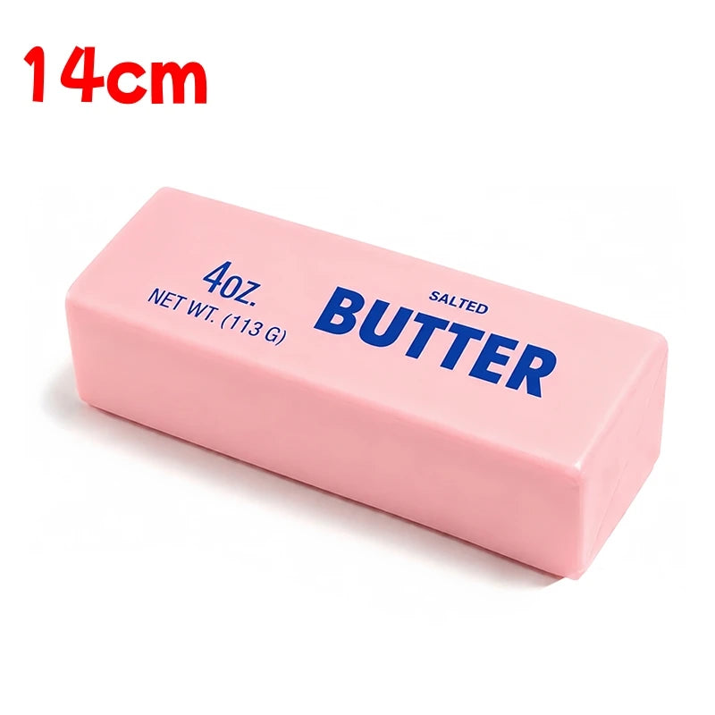 C 14cm Couleur Jouet Anti-Stress Bâton de Beurre Squishy à Rebond Lent
